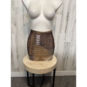 Fashion nova 100 dollar bill skirt